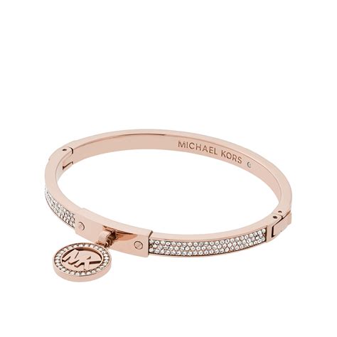 michael kors rose gold bangle|More.